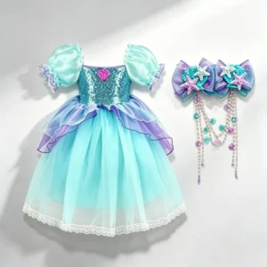 Princess Slim Mermaid Fishtail Long Dress