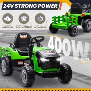 24 Volts Ride on Toys Vehicle w/Remote Control