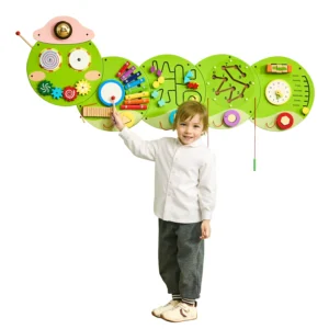 Caterpillar Children Wall Busy Board