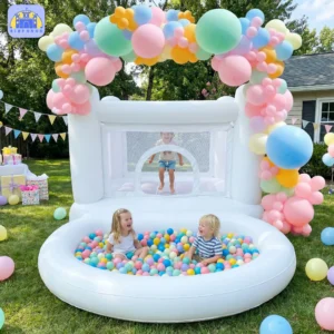 White Bounce House